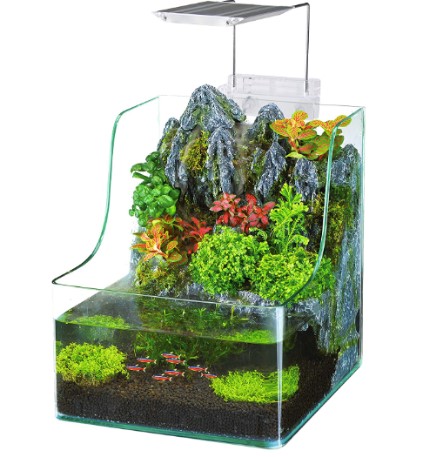 Penn-Plax Aqua Terrarium Planting Tank with Aquarium